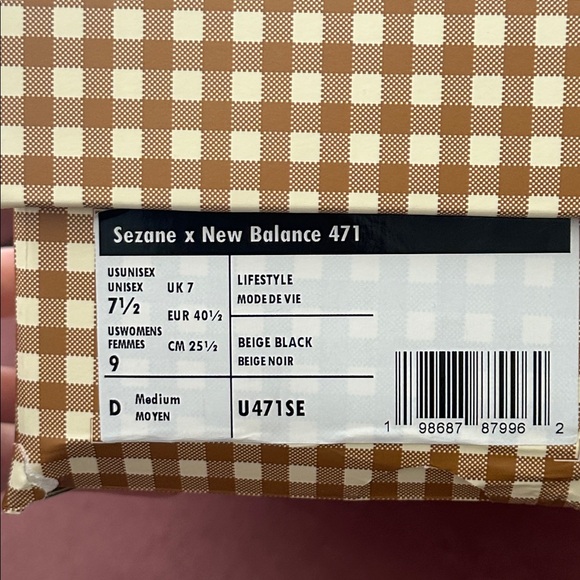 NWT 🏷️ Sezane x New Balance 471 Sneakers - Picture 8 of 12